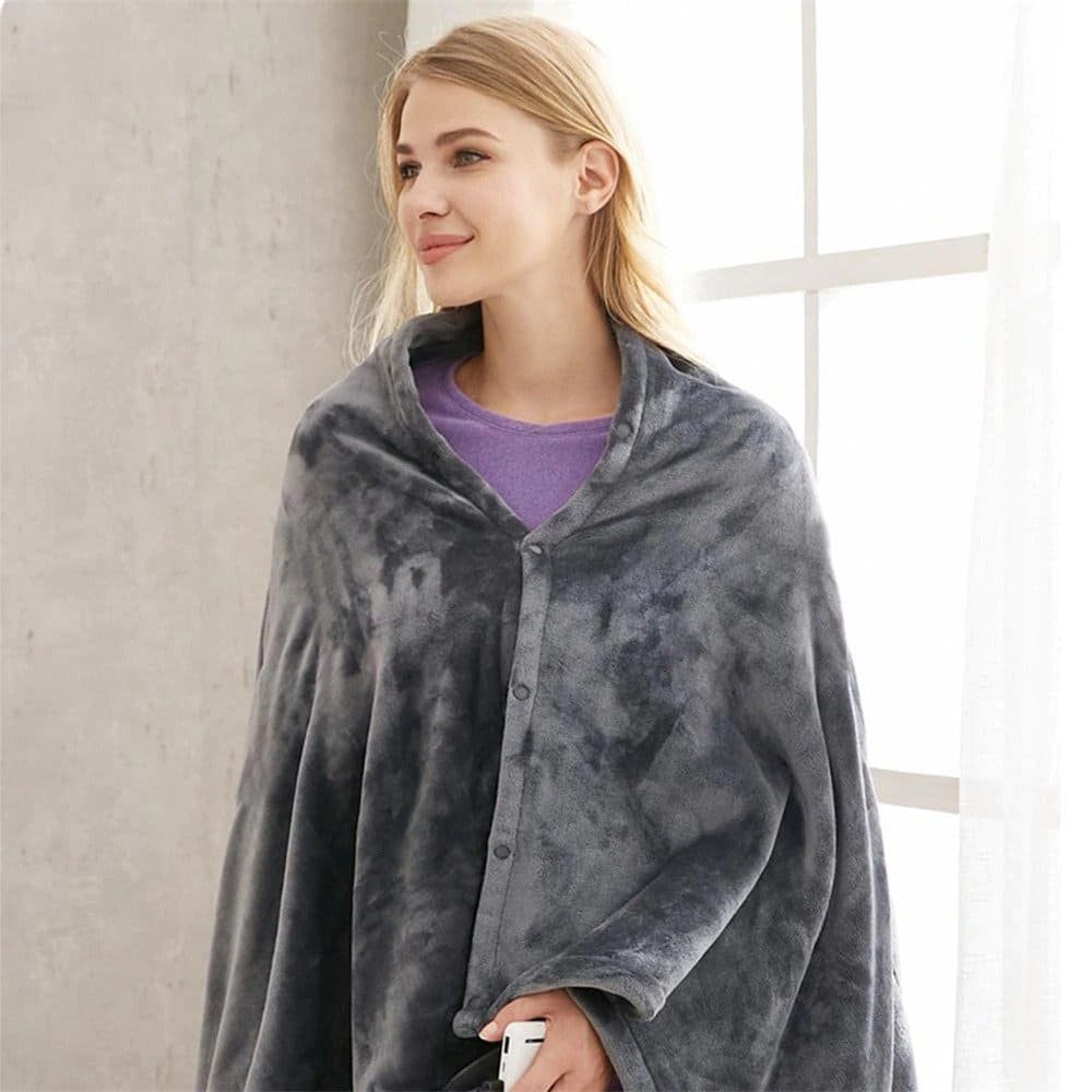 USB Electric Heated Throw Blanket