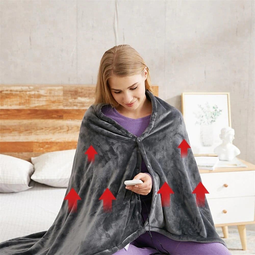 USB Electric Heated Throw Blanket